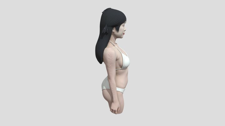 Vietnamese girl 3D Model