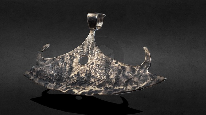 Pedant - Amulet  "Ax of Perun" XI-XII century 3D Model
