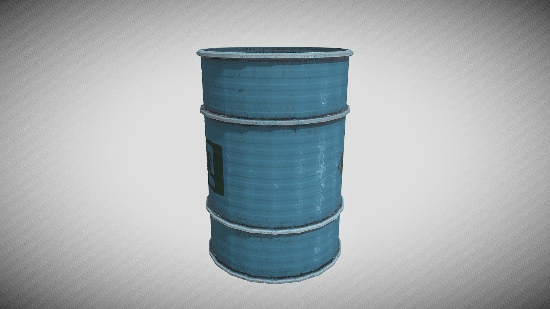 Metal Barrel - Download Free 3D model by Dylsnake [9fcc435] - Sketchfab