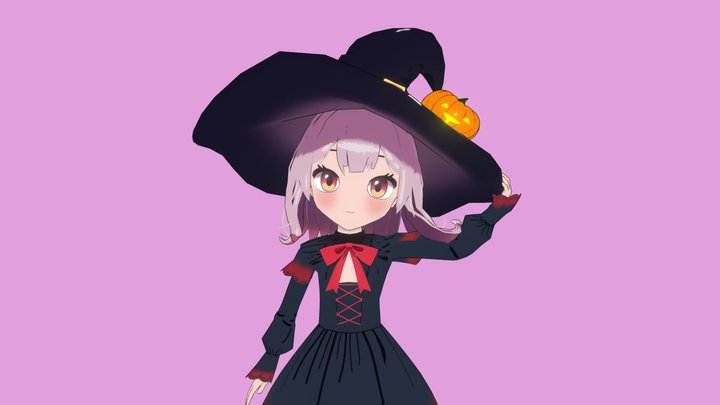 The little Witch 3D Model
