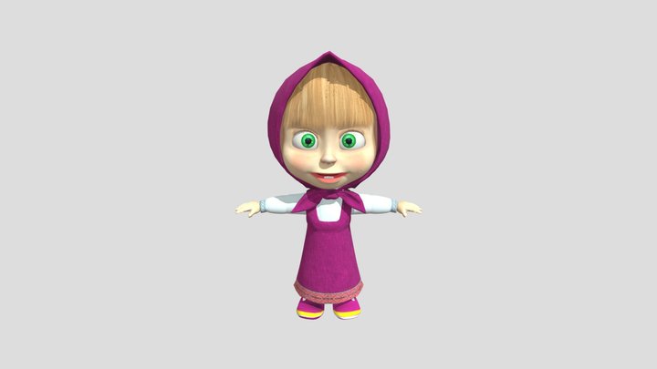 masha 3D Model