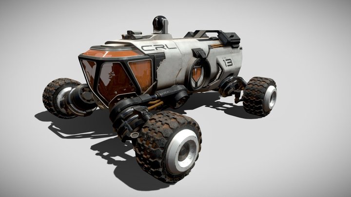 Crawler 13 3D Model
