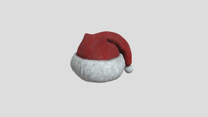 Santa Hat (Dusty) 3D Model