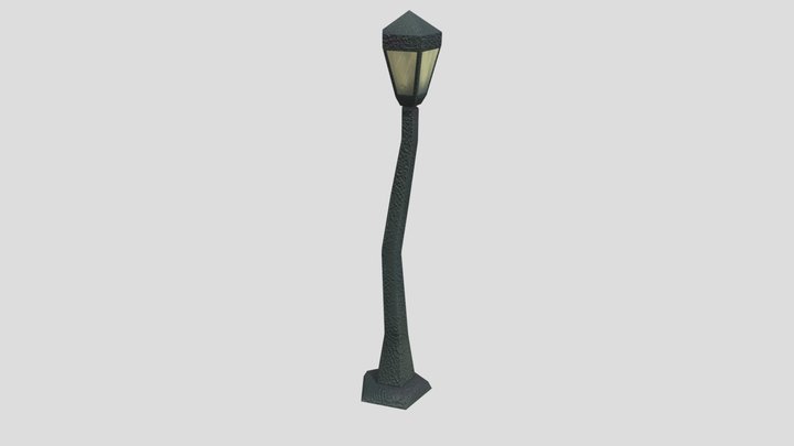 Lamp Post Test 3D Model