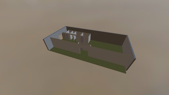 Back of House 3D Model
