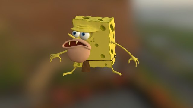 SpongeGar 3D Model
