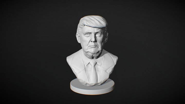 Trump 3D Model