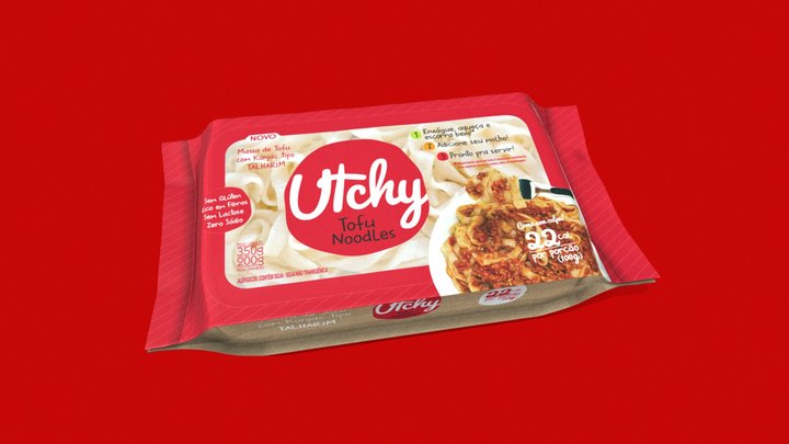 Utchy Talharim 3D Packaging 3D Model