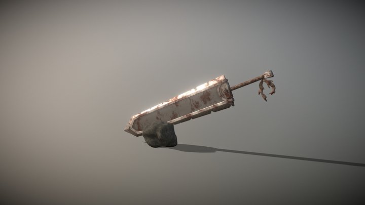 Guts Dragon Slayer Sword 3D Model