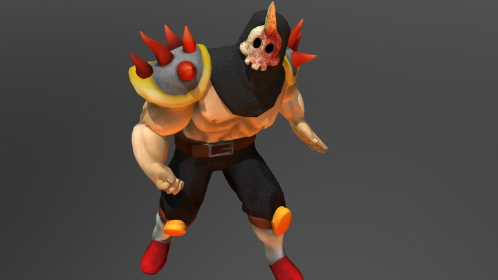 Rando from Lisa the Painful 3D Model