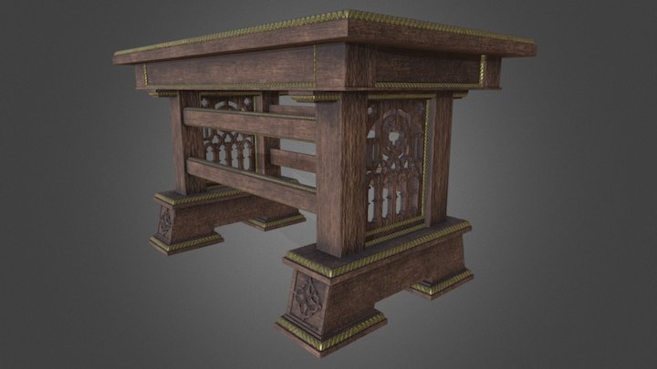 Stol_1611 3D Model