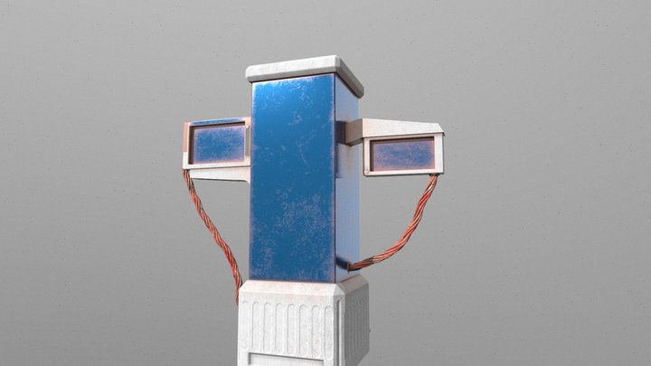Sci-fi Innovation Tube 3D Model
