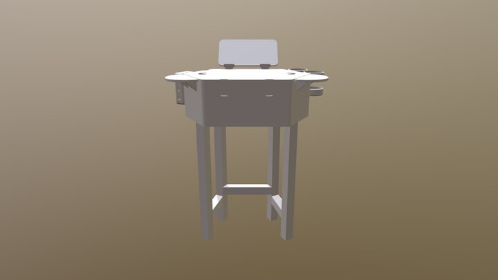 magic desk 3D Model