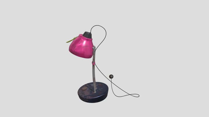 Abandoned Lamp 3D Model