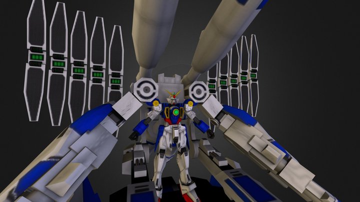 Gundam FullPack v 3D Model