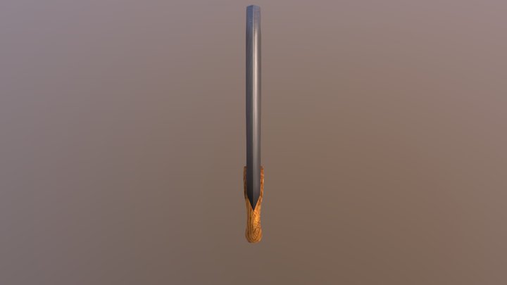 PROPS PISAU Risandhy 008 V002-01 3D Model