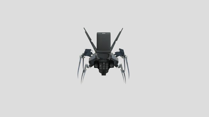 Mech_scientist_toilet_model-3d 3D Model
