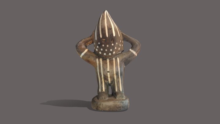 Estatuilla Selknam 3D Model