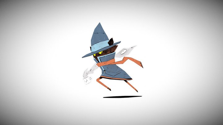 The Coffee Mage 3D Model