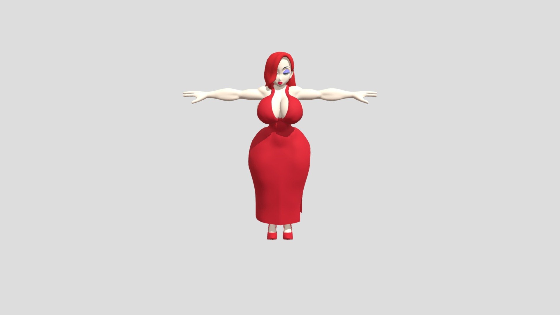 KM Jessica Rabbit - Download Free 3D model by ...