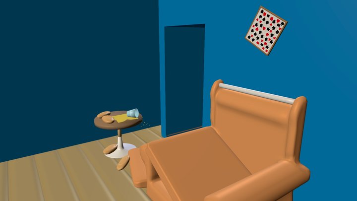 couch10 3D Model