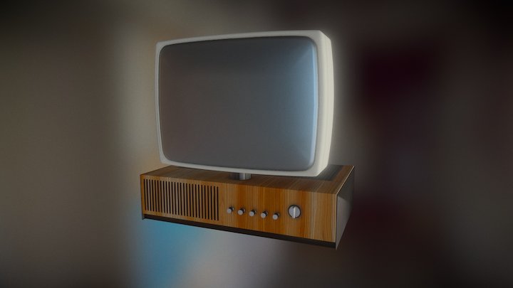 TV Wegavision 3000 3D Model