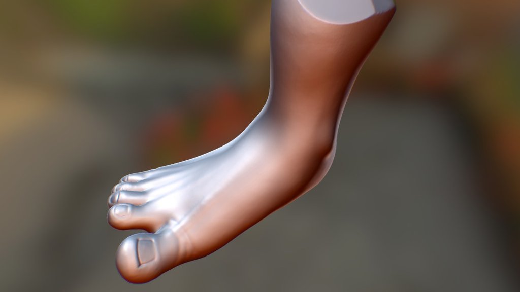 SculptJanuary Day 17 : Foot