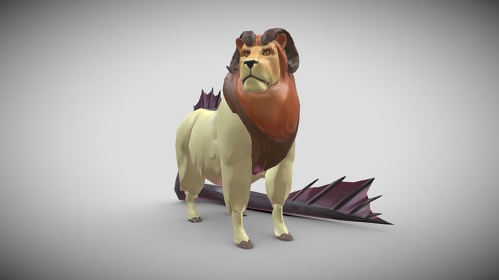 Fantastic Beast_Chimera 3D Model