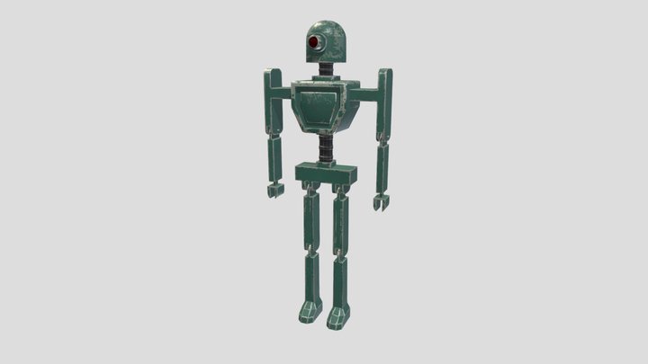 Mechanical Character 3D Model