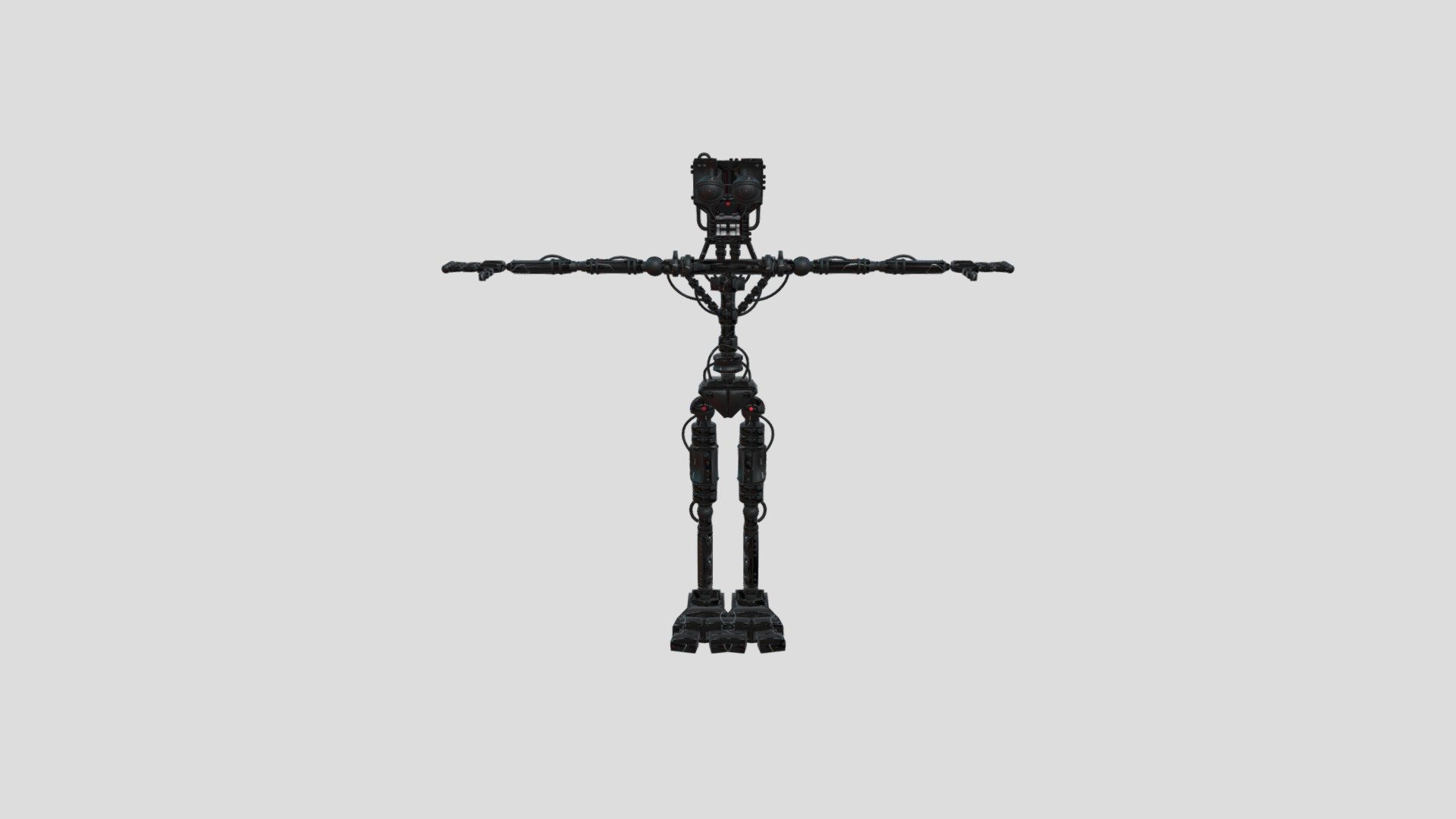 fnaf-1-endoskeleton - 3D model by V4nNy97 [9fdd6f9] - Sketchfab