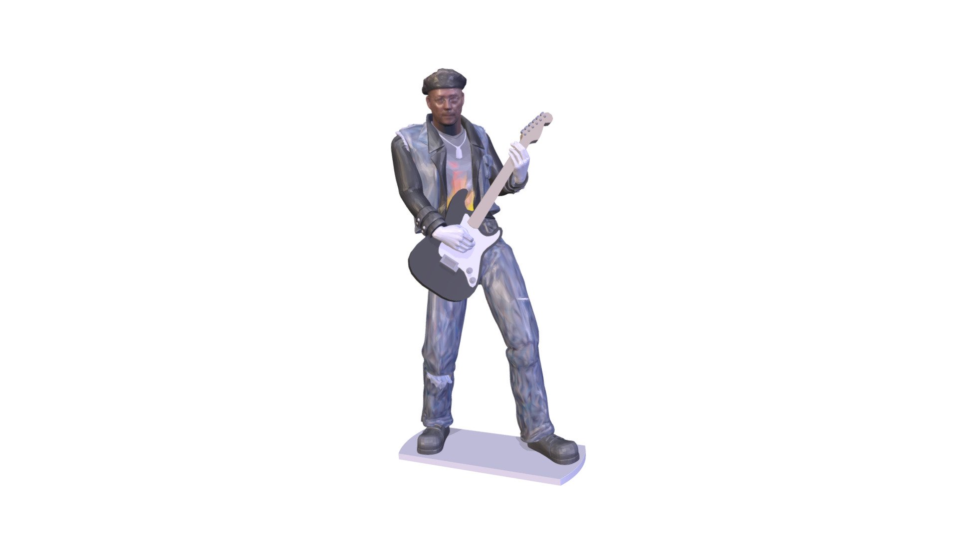 Rockstar Figurine - 3D model by notacat (@iamnotacat) [9fddb26] - Sketchfab