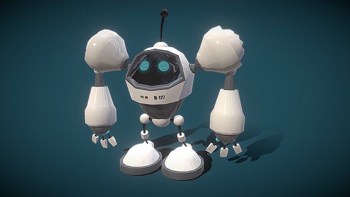Robot-b-127 3D Model