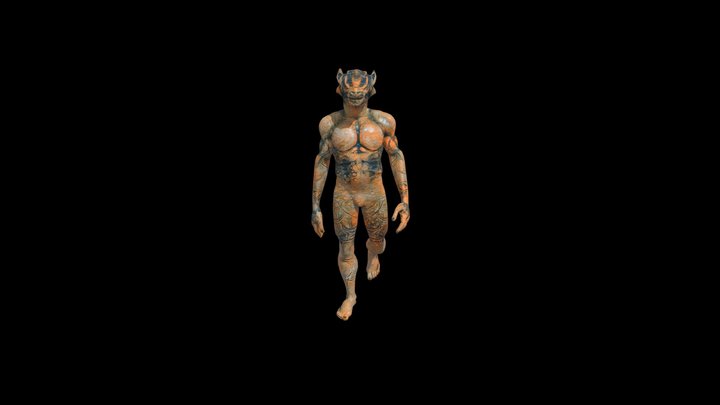 GameReadyCharacter_Day07_SpaceCat001 3D Model