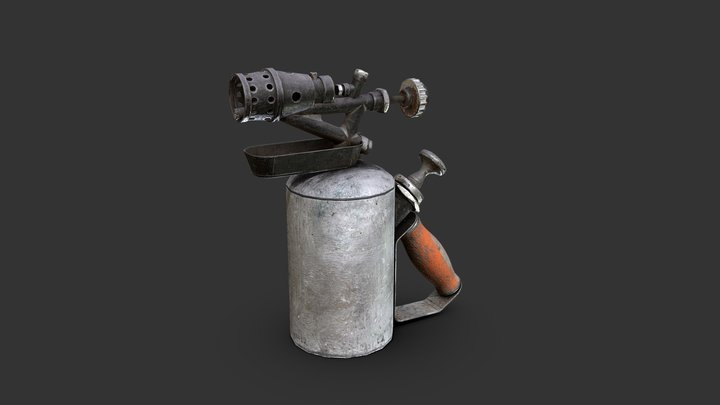 Blowtorch – Gratis 3D-model STL