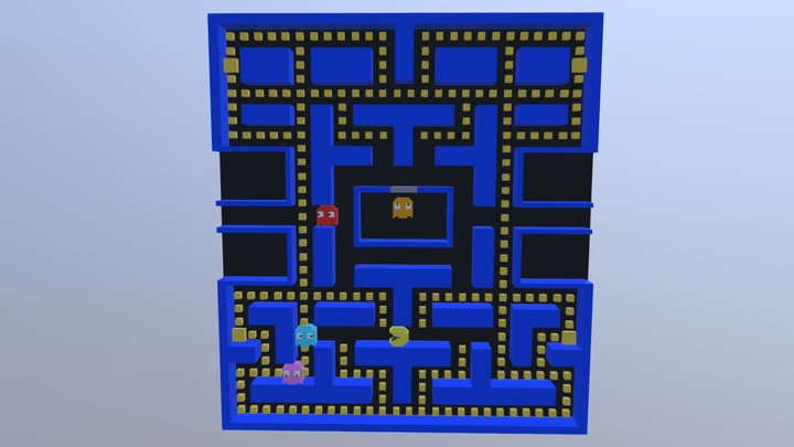 Pacman 3D Model