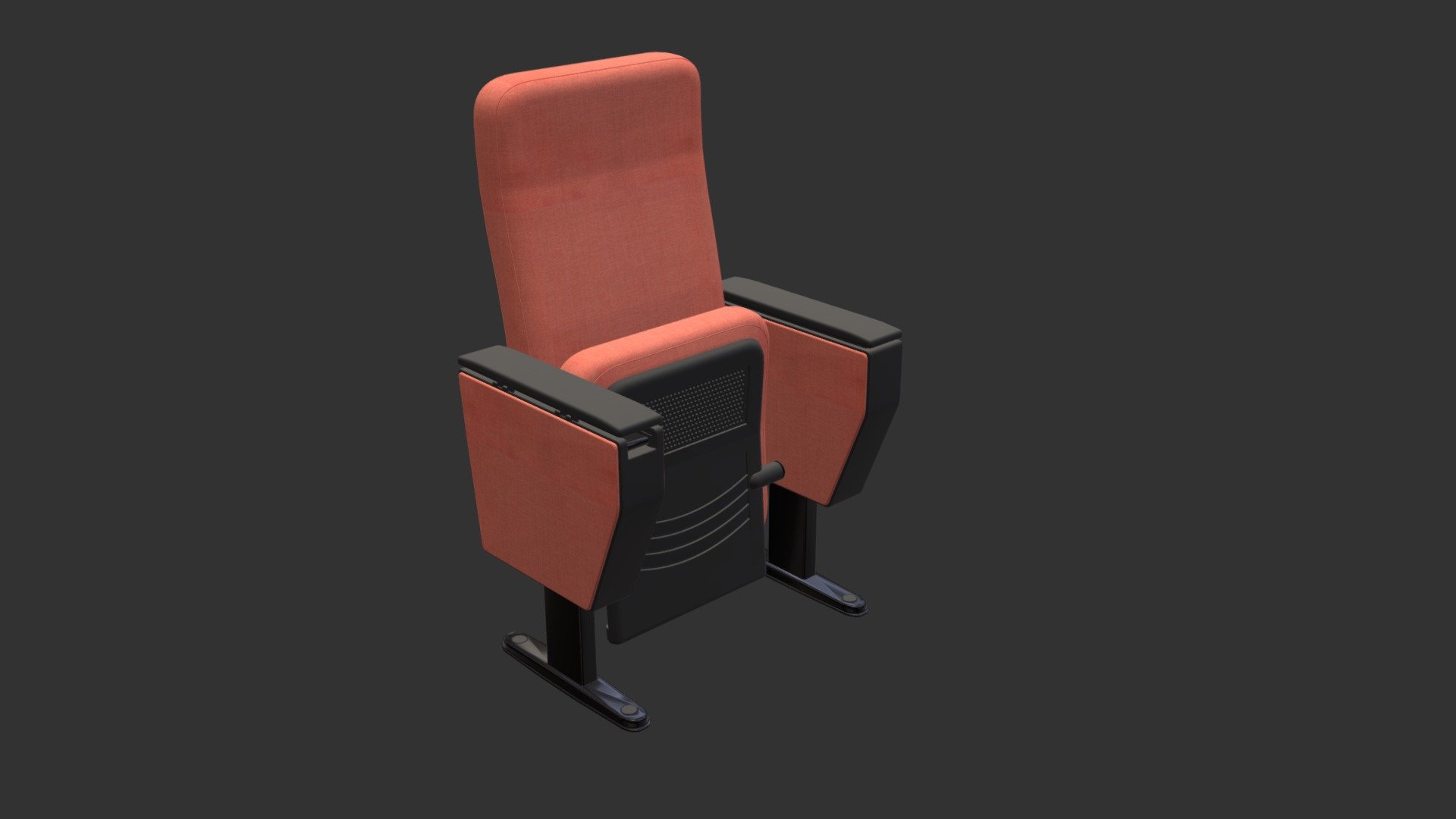 Chair Auditorium 3D model by DBejarq [9fe2e14] Sketchfab