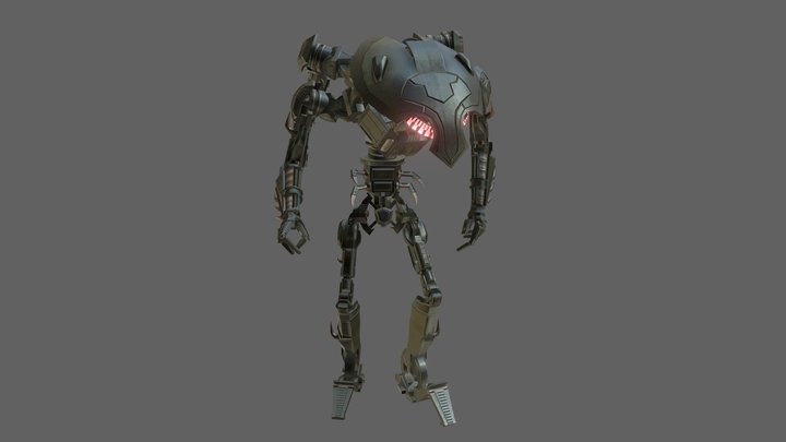 Insect Robot 3D Model