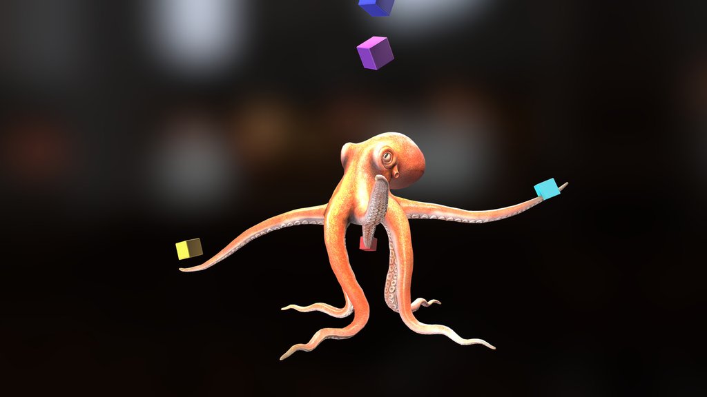 Pulpo Malabarismos (via Microsoft Visor 3d)