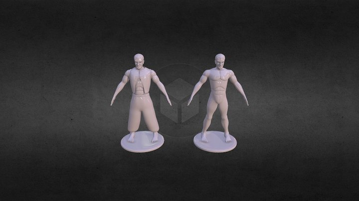 Male maya modeling 3D Model