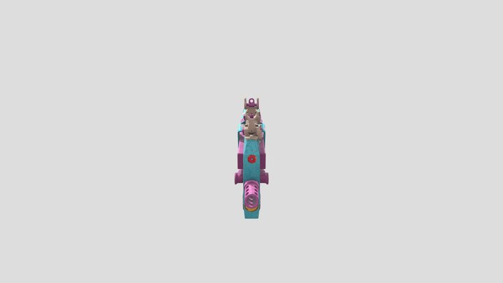P90 Donut 3D Model