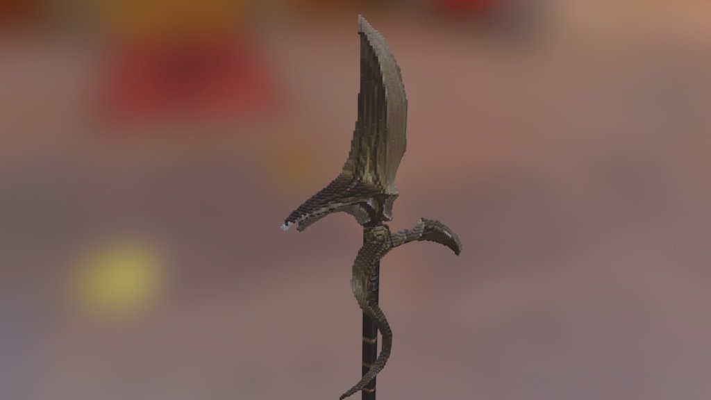 Minecraft 3D Model ~ Carvus' Weapon