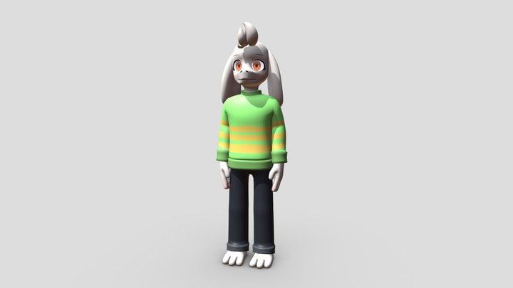 Asriel Dreemurr 3D Model