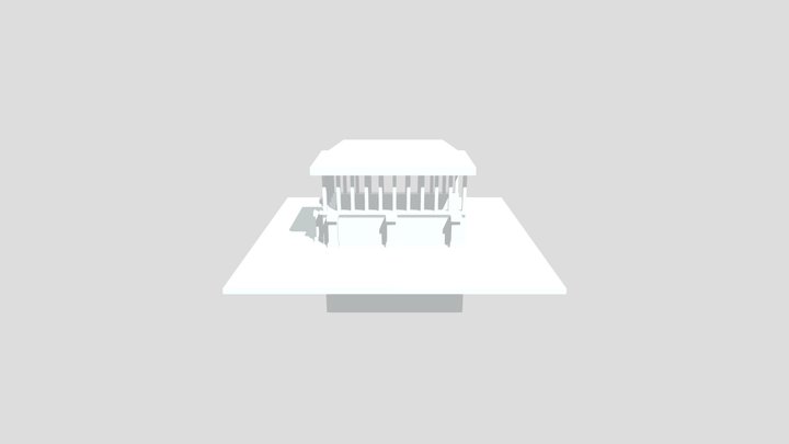 Subway Station 3D Model