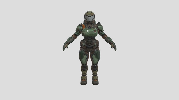Fem Doom 3D Model