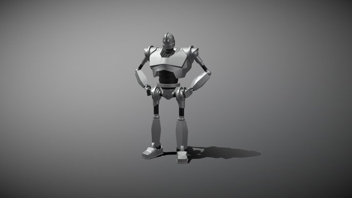 The Iron Giant 3D Model