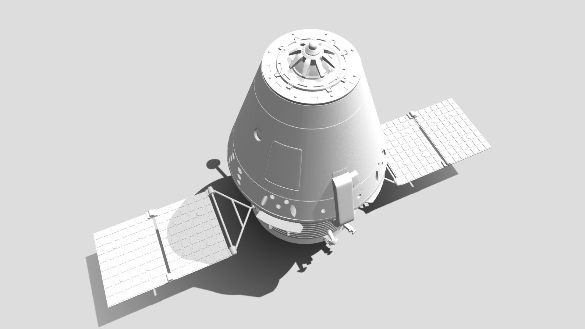 Russian spaceship Eagle (model for 3D printing)