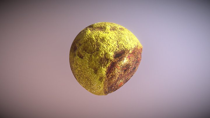 Broke Planet 3D Model
