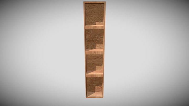 Book Shelf 3D Model