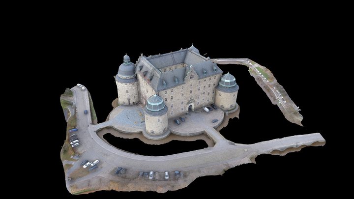 Örebro slott 3D 3D Model