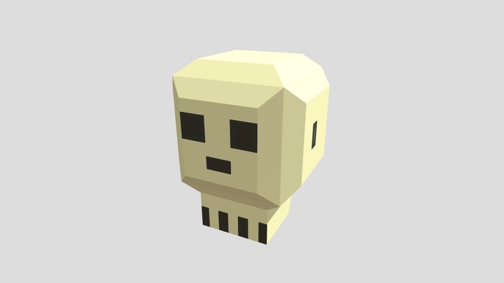 Funky skull 3D Model